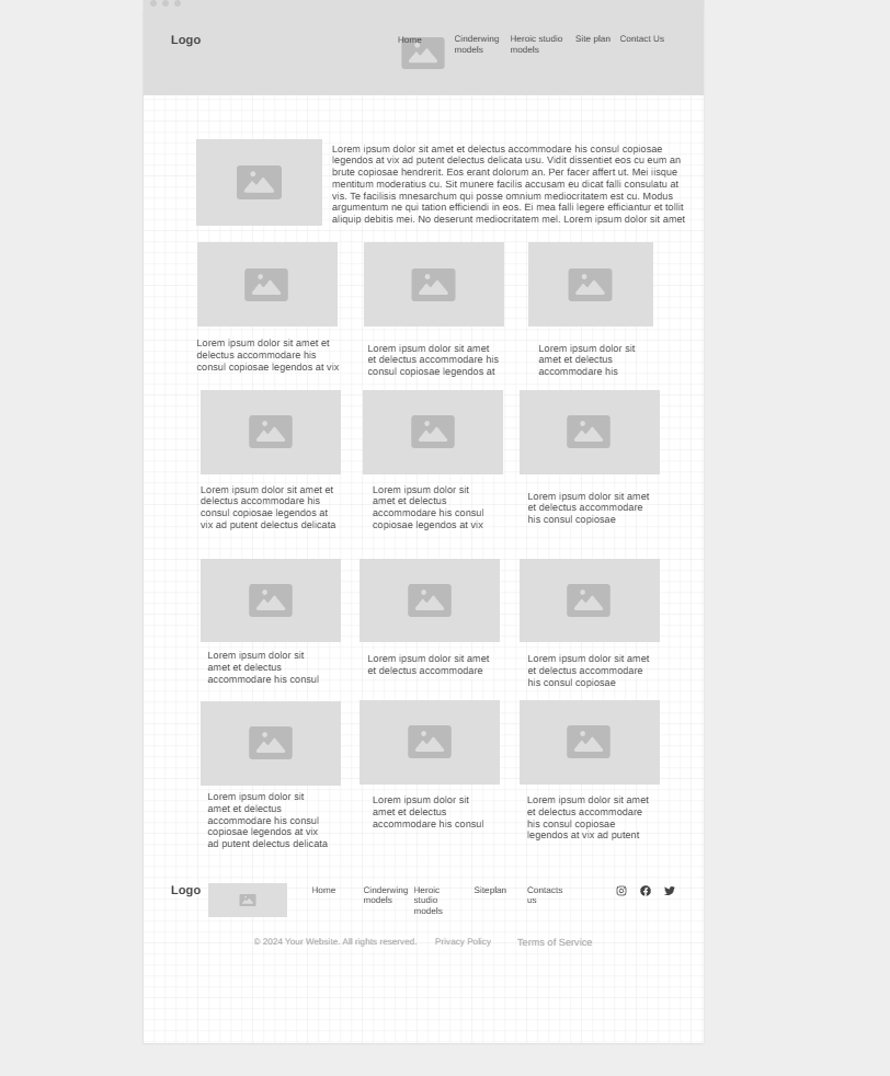 page 2 wireframe